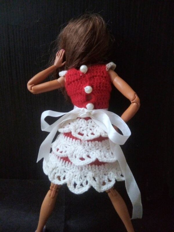Barbie Doll Dress Crochet Pattern
