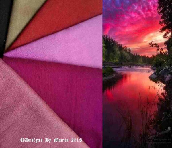 Bundle Of Silk Fabric