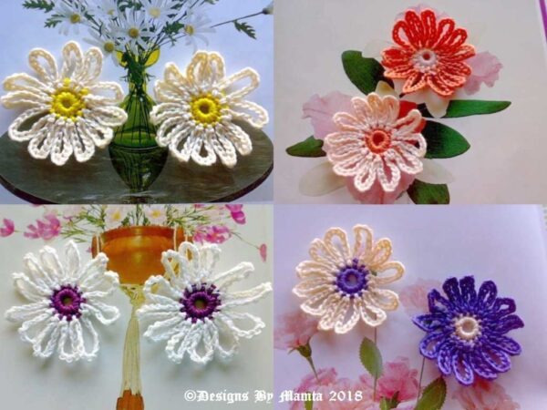 Daisy Flower Embellishments