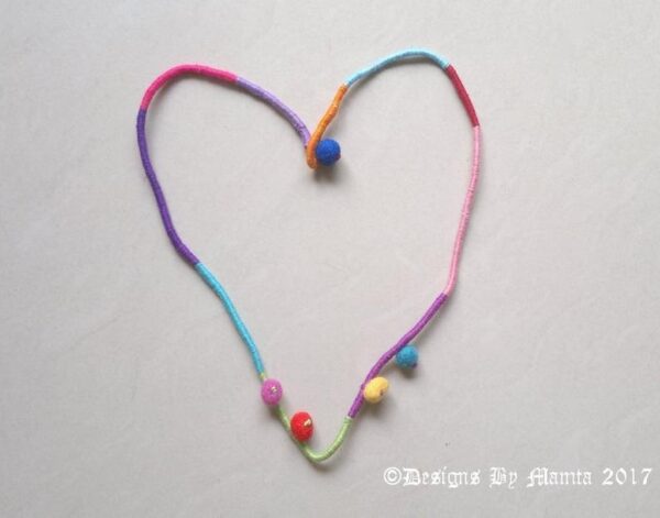 Hippie Rope Rainbow Necklace