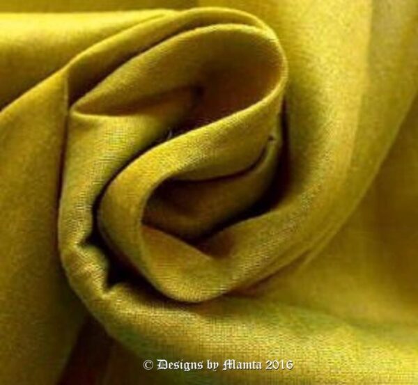 Lime Green Dupioni Silk Fabric