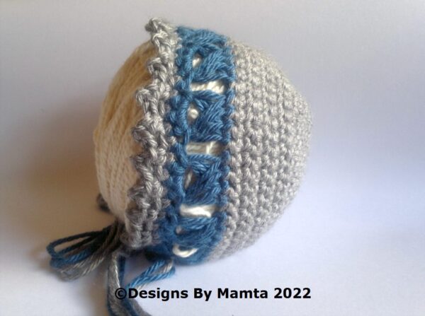 Newborn Bonnet Crochet Pattern