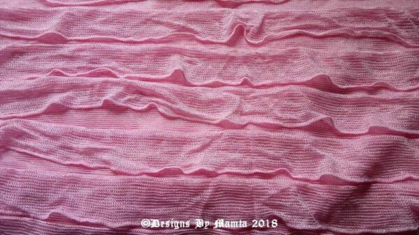 Pink Ruffle Fabric For Photography Backdrops