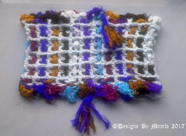 Sari Ribbon Crochet Cowl
